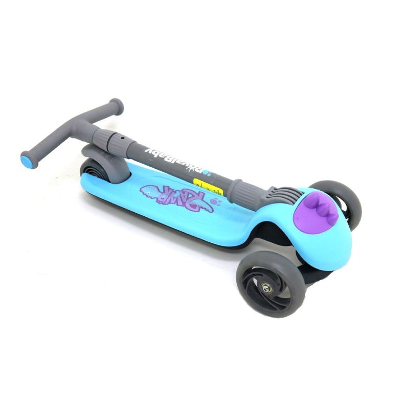 Scooter Royal Baby Infantil Dinozaur Rawr Azul-1