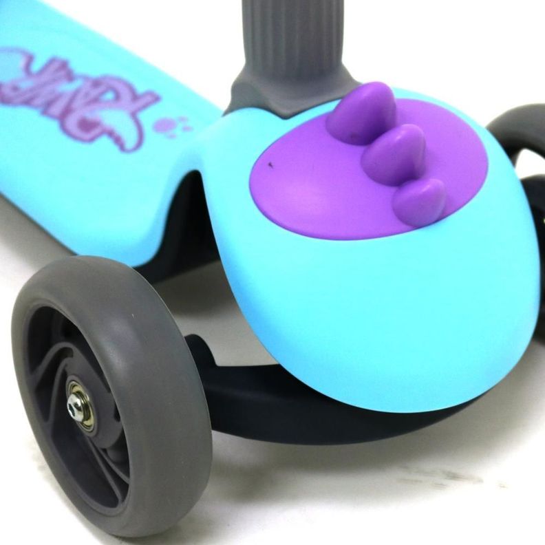 Scooter Royal Baby Infantil Dinozaur Rawr Azul-2