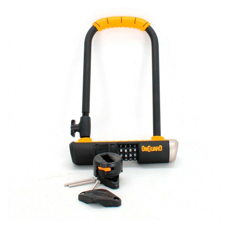 Candado OnGuard Clave U-Lock Combo STD 115X230mm-1