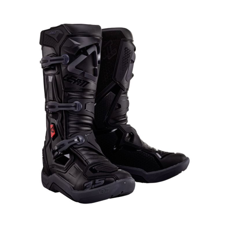 Botas Leatt 3.5 Motociclismo MX Negro-0