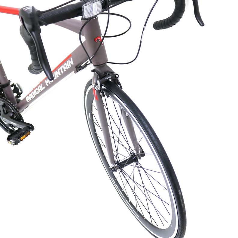 Bicicleta Radical Mountain 700C Ruta Leggera 1 Gris/Rojo SM-2