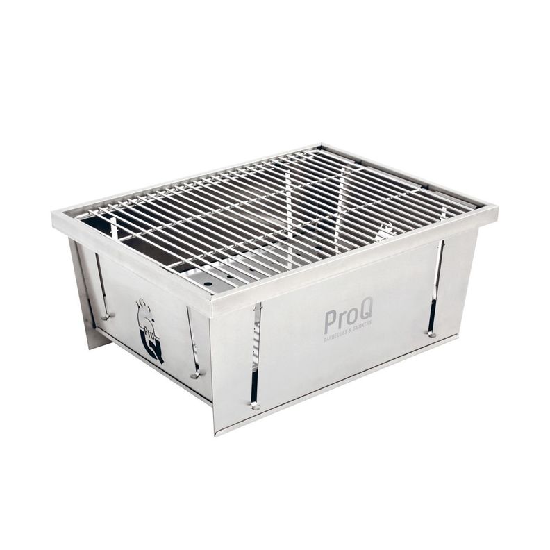 Parrilla Portátil ProQ Flatdog 42x32cms-0