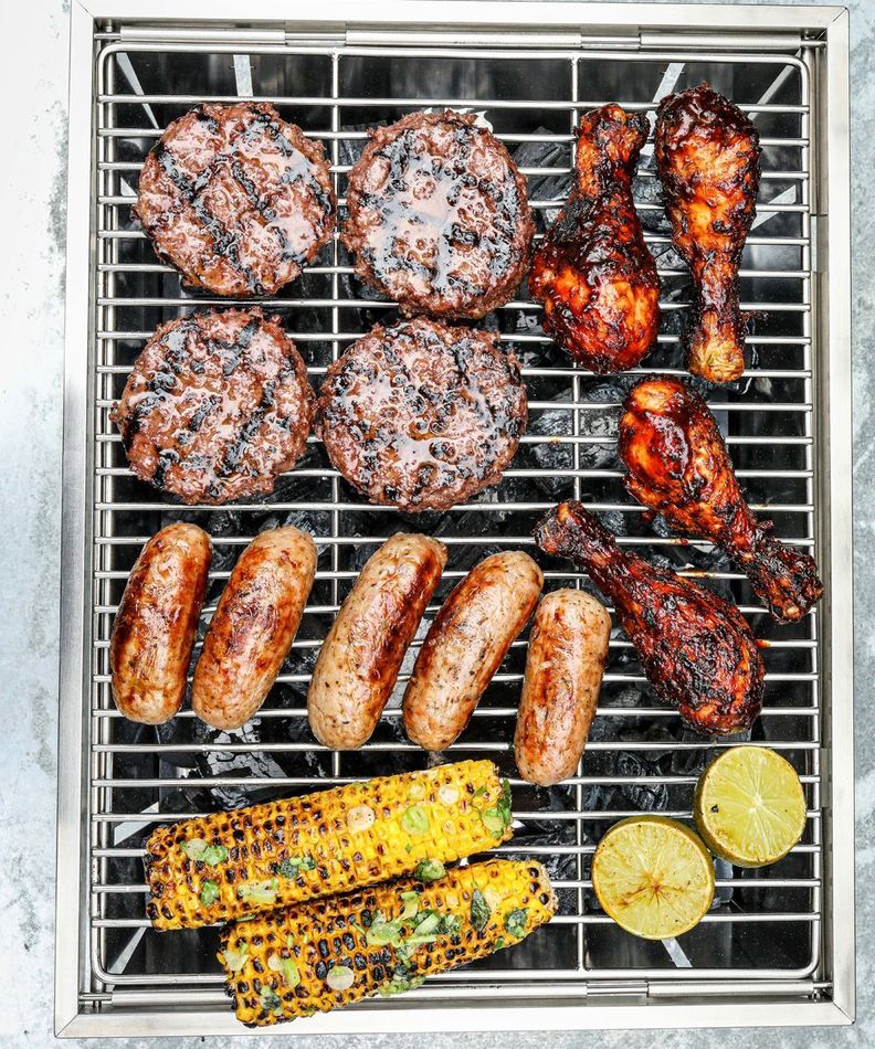 Parrilla Portátil ProQ Flatdog 42x32cms-4