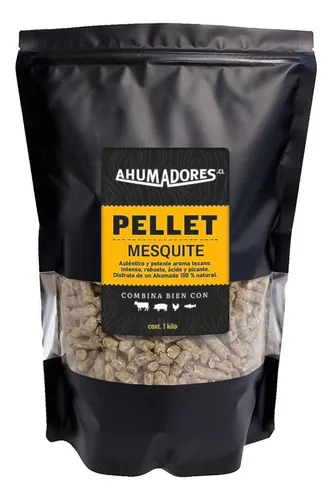 Pellet Para Ahumar 1k Madera Natural Sin Aditivos Variedades