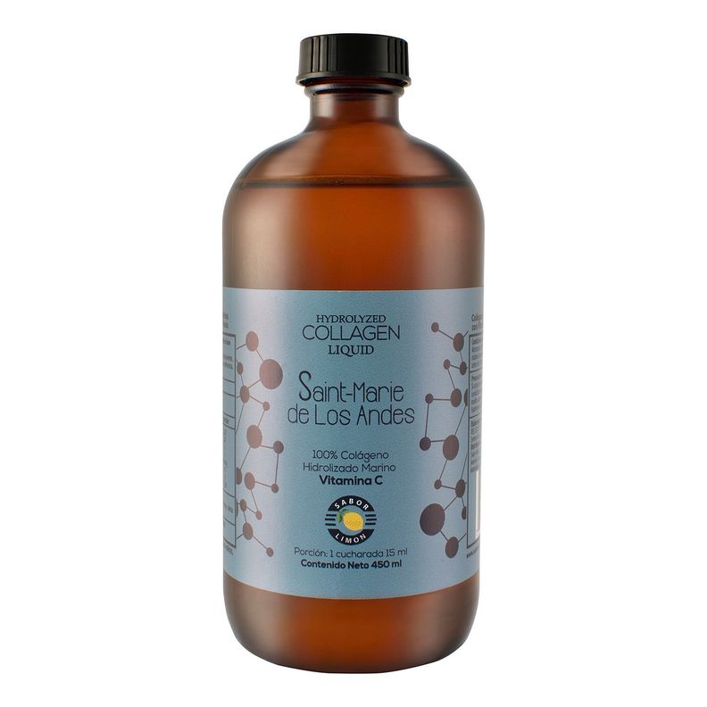 Colágeno Hidrolizado Marino Líquido, vitamina C-0