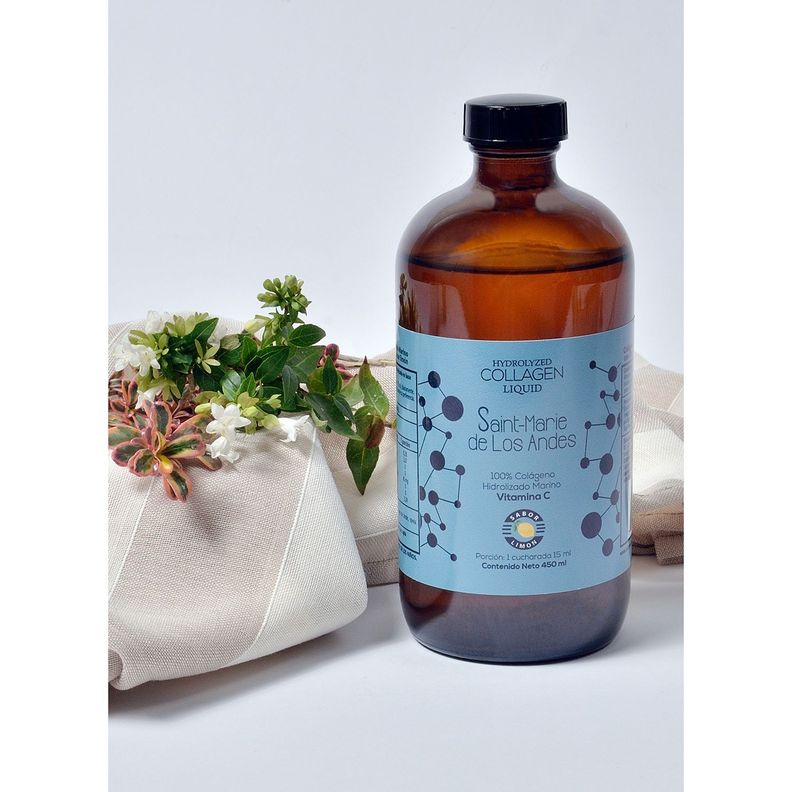 Colágeno Hidrolizado Marino Líquido, vitamina C-2