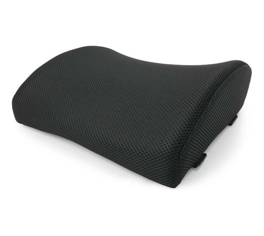 Cojin Lumbar Viscoelástico Color Negro -electromedicina-0