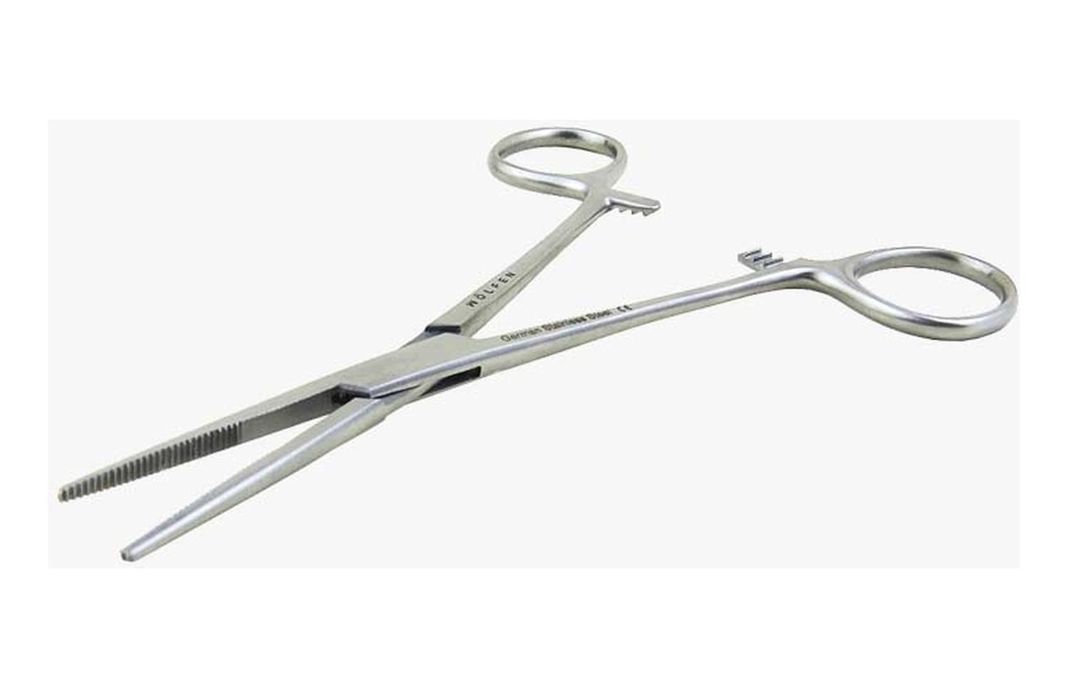 Pinza Kelly Recta 14cm -electromedicina-1