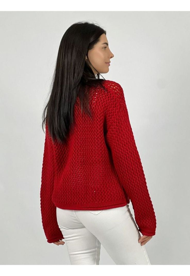 Sweater Lana Tejido Con Botones Grandes-2