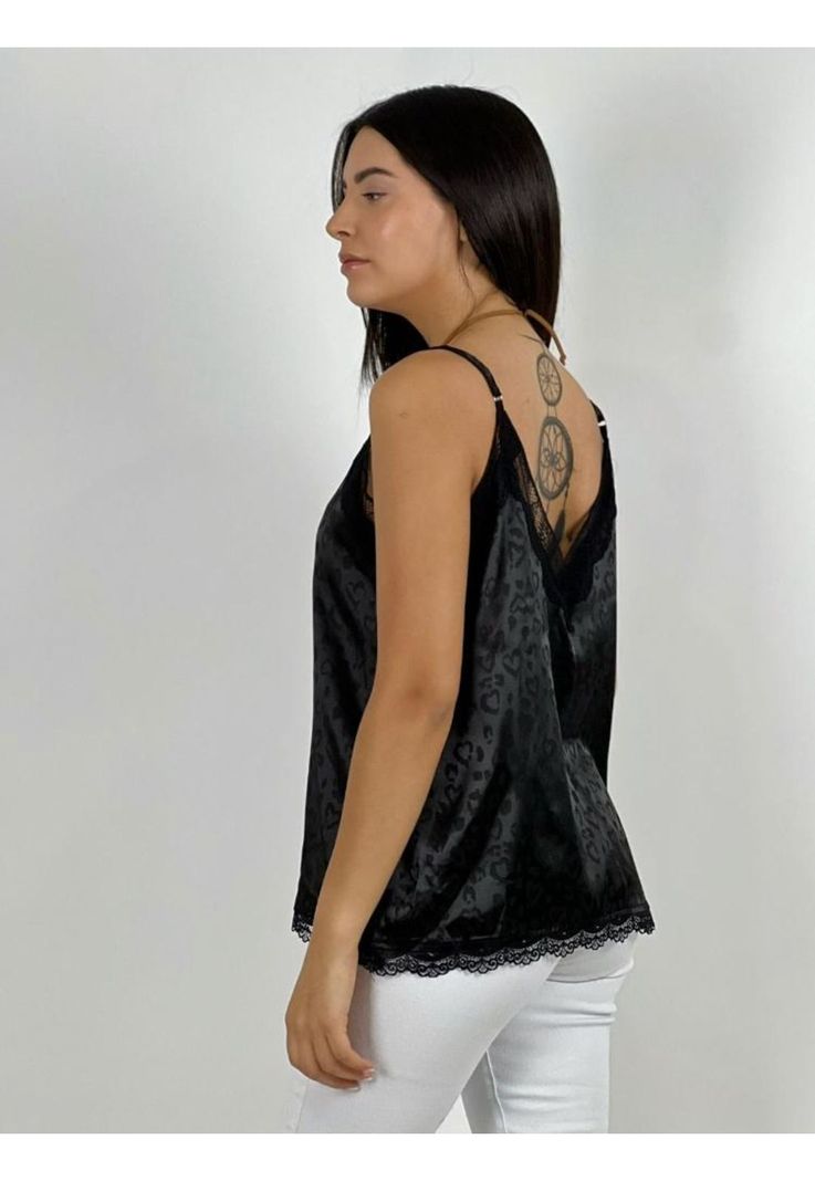 Polera Lencera con Encaje-2