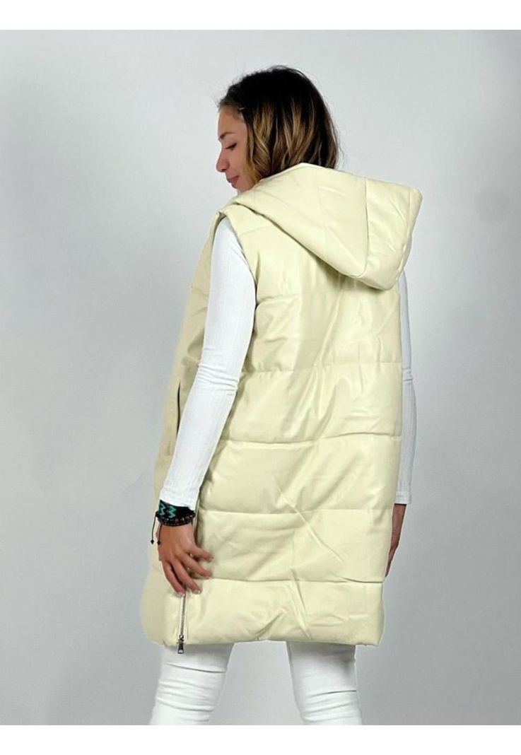 Parka Sin Mangas Con Gorro-2