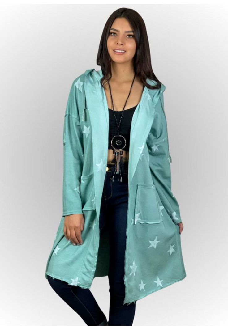 Cardigan Lluvia de Estrellas Italiano-0