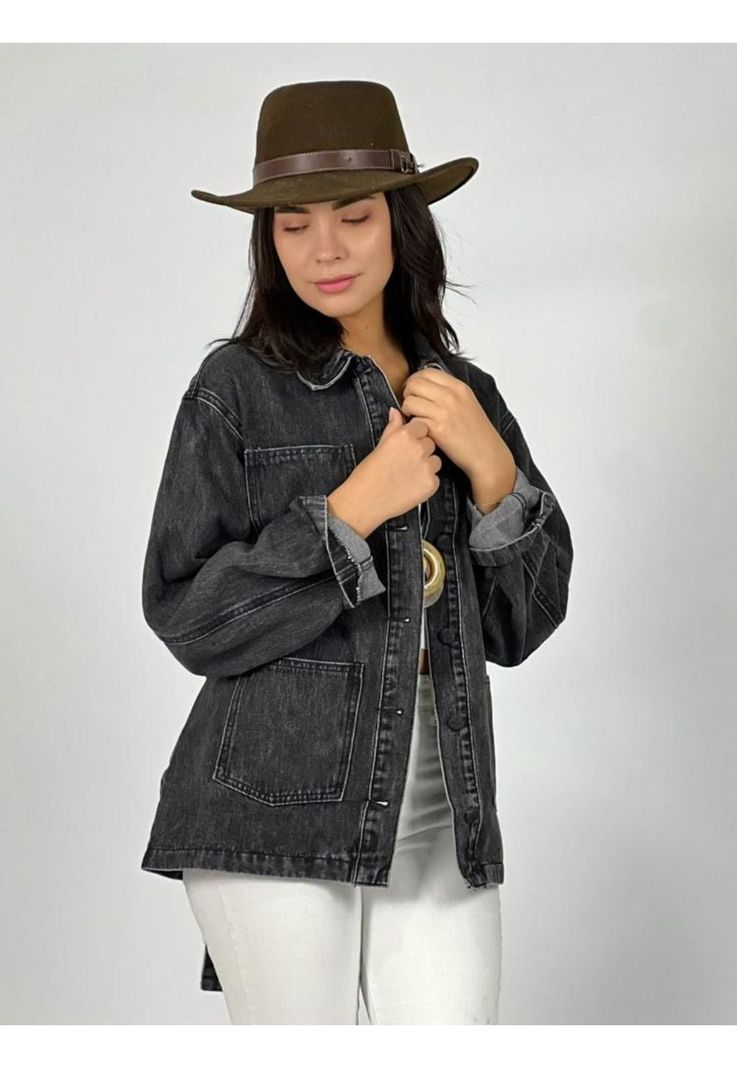 Chaqueta Mezclilla Print-1