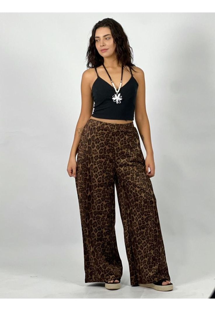 Pantalón de Gamuza Print-1