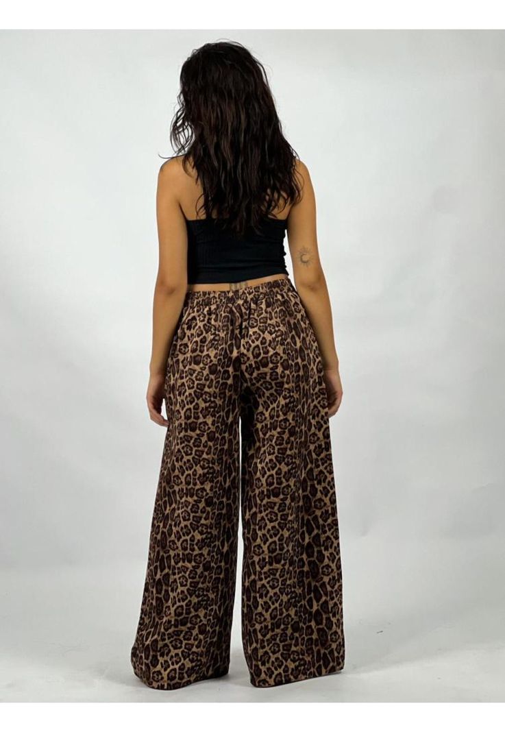 Pantalón de Gamuza Print-7