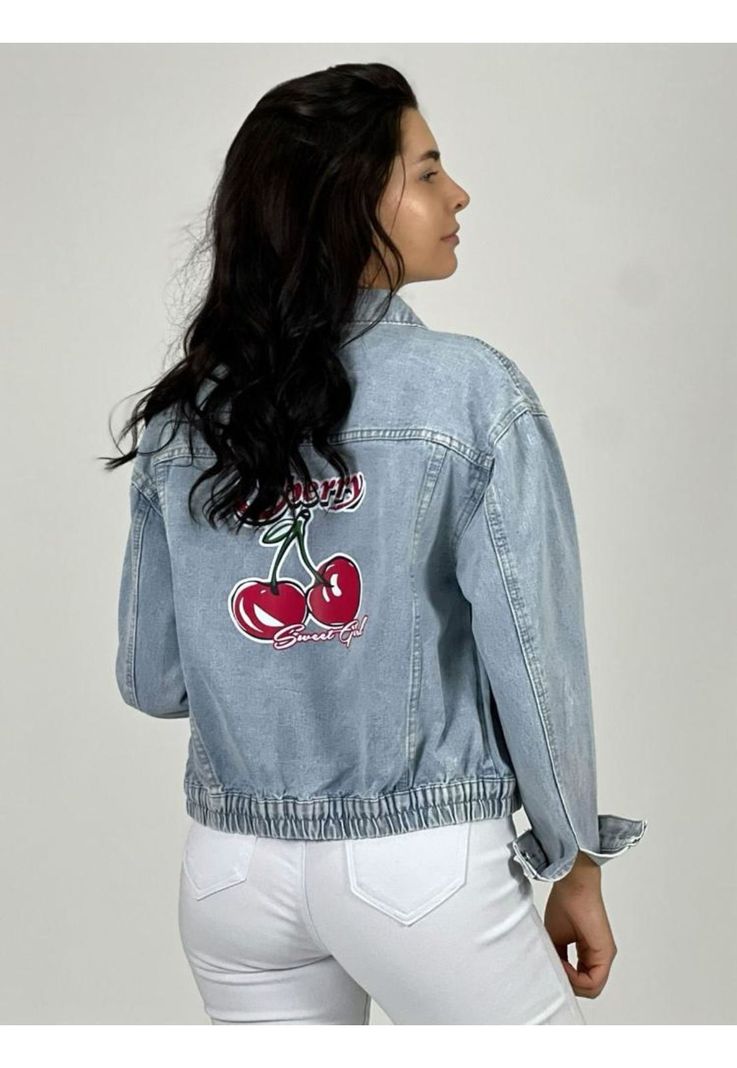 Chaqueta de Mezclilla Abotonada-3