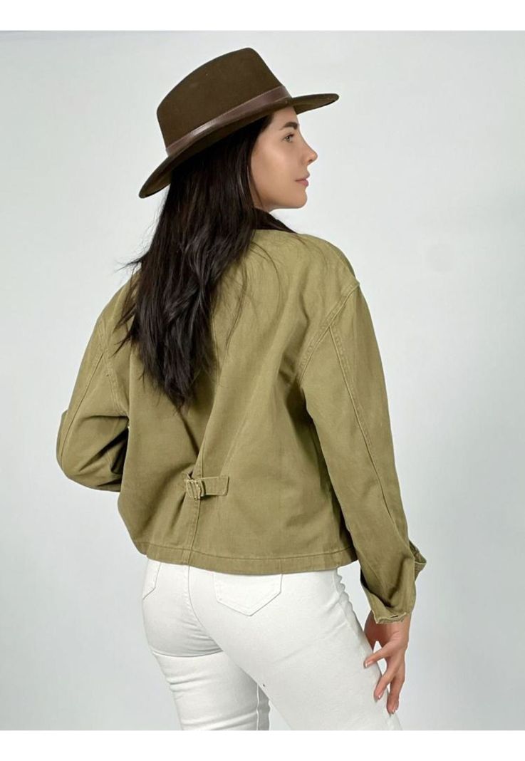 Chaqueta Mezclilla Cuello Cotelé-2