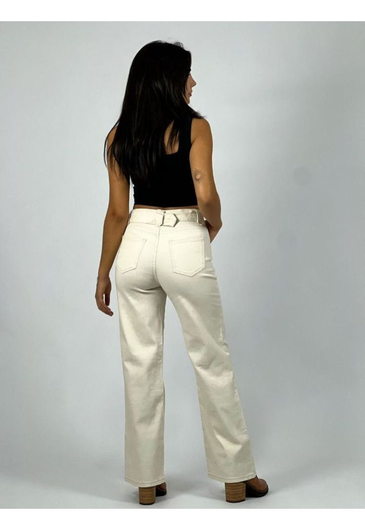 Pantalon Mezclilla Con Cinturón-2