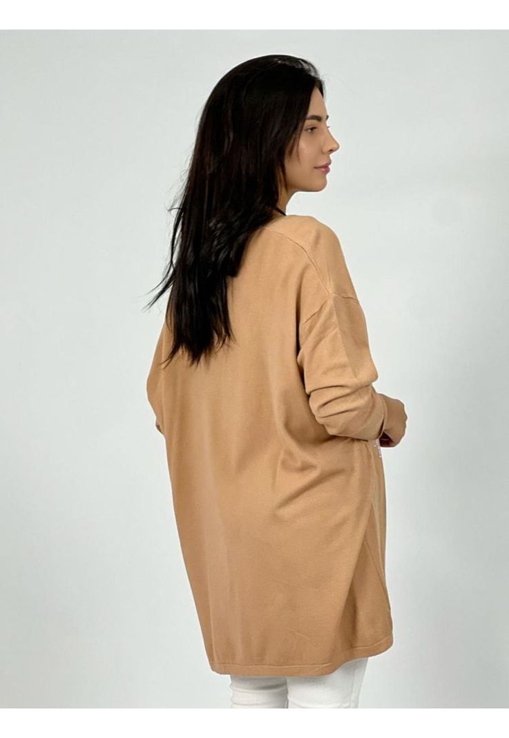 Sweater Spandex Plumas Brillantes-3