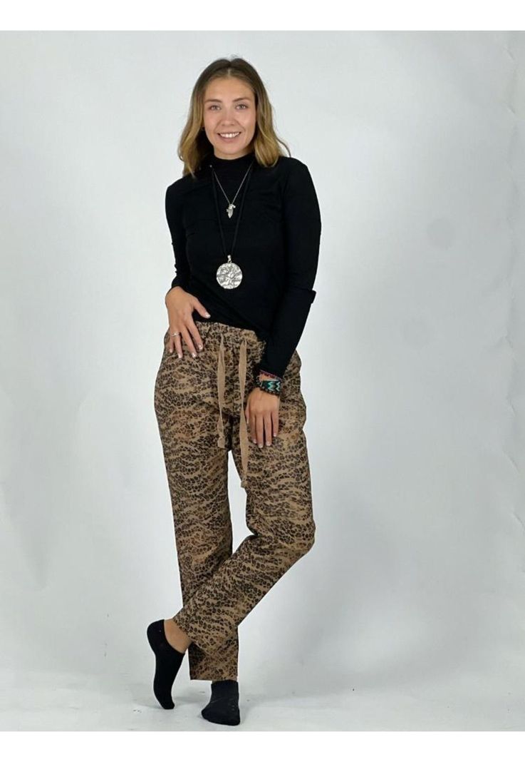 Jogger Elasticado Estampado Print-1