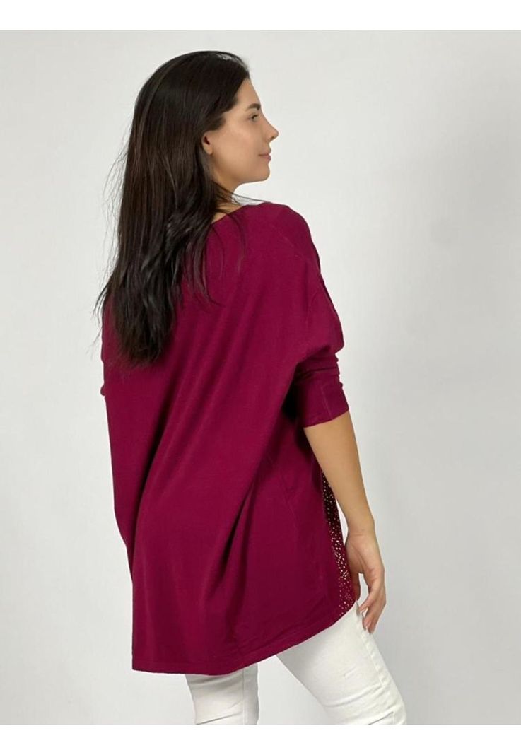 Sweater Spandex Corazones con Brillo-3
