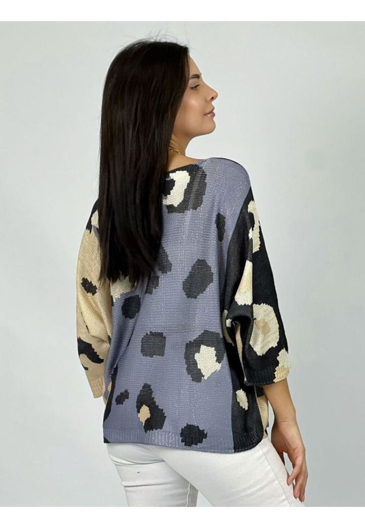 Polera Italiana Print Tricolor-2
