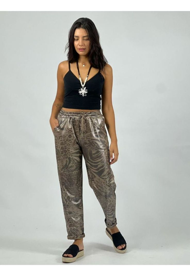 Jogger Algodón Diseño Leopardo-1