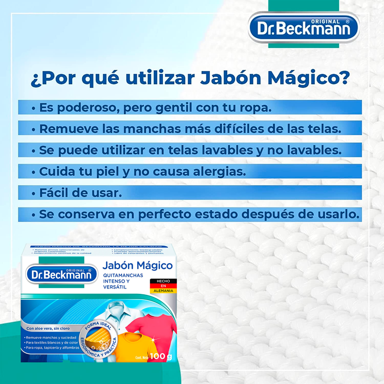 Dr. Beckmann Jabon Magico Quitamanchas Intenso 100 g-3