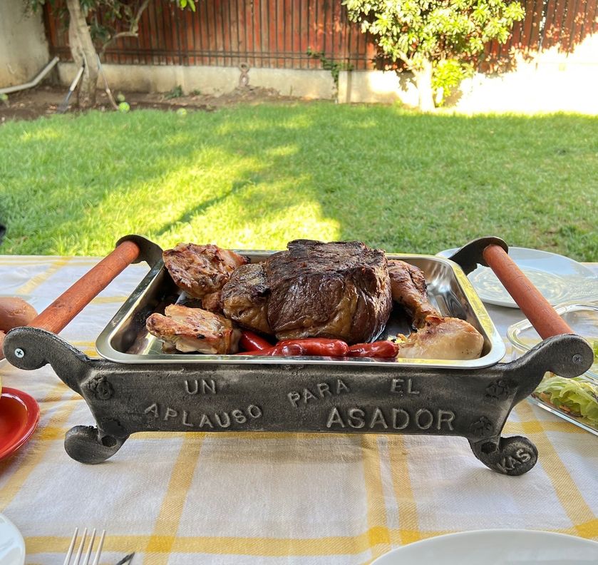 Parrilla Brasero para Mesa con Tapa Un Aplauso par-5