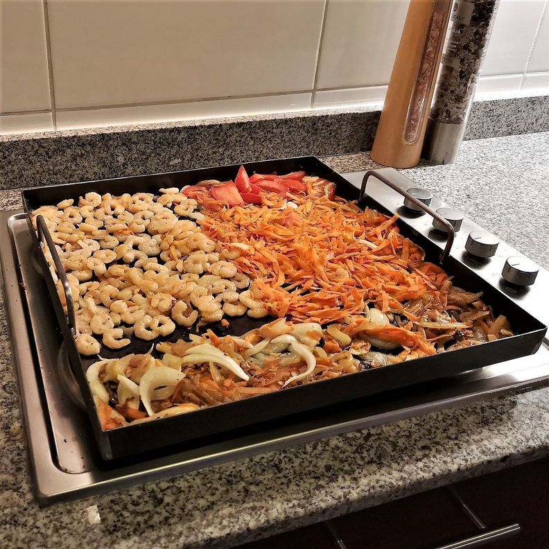 Plancha Churrasquera KAS 40x40 cm-1