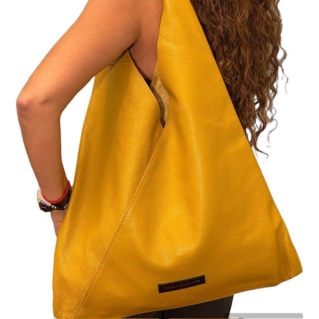 Cartera Piera Marassi, cuero natural genuino. Modelo Roberta-0