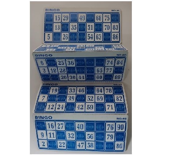 Pack Bingo-Loto Naipe Español y Naipe Ingles Plastificado-2