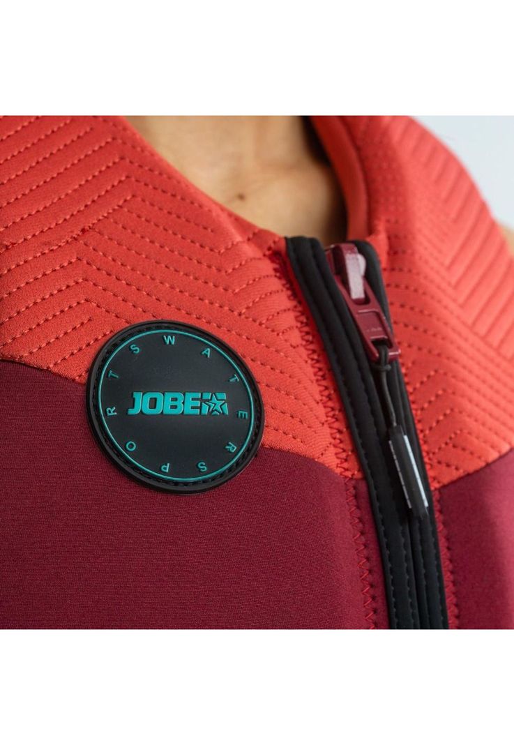 Jobe Chaleco Salvavidas Neopreno Mujer Rojo-1
