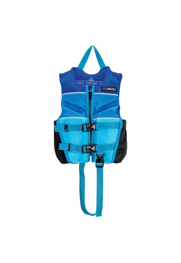 Connelly Chaleco Salvavidas Neopreno Niños 15-25 kg Azul-0