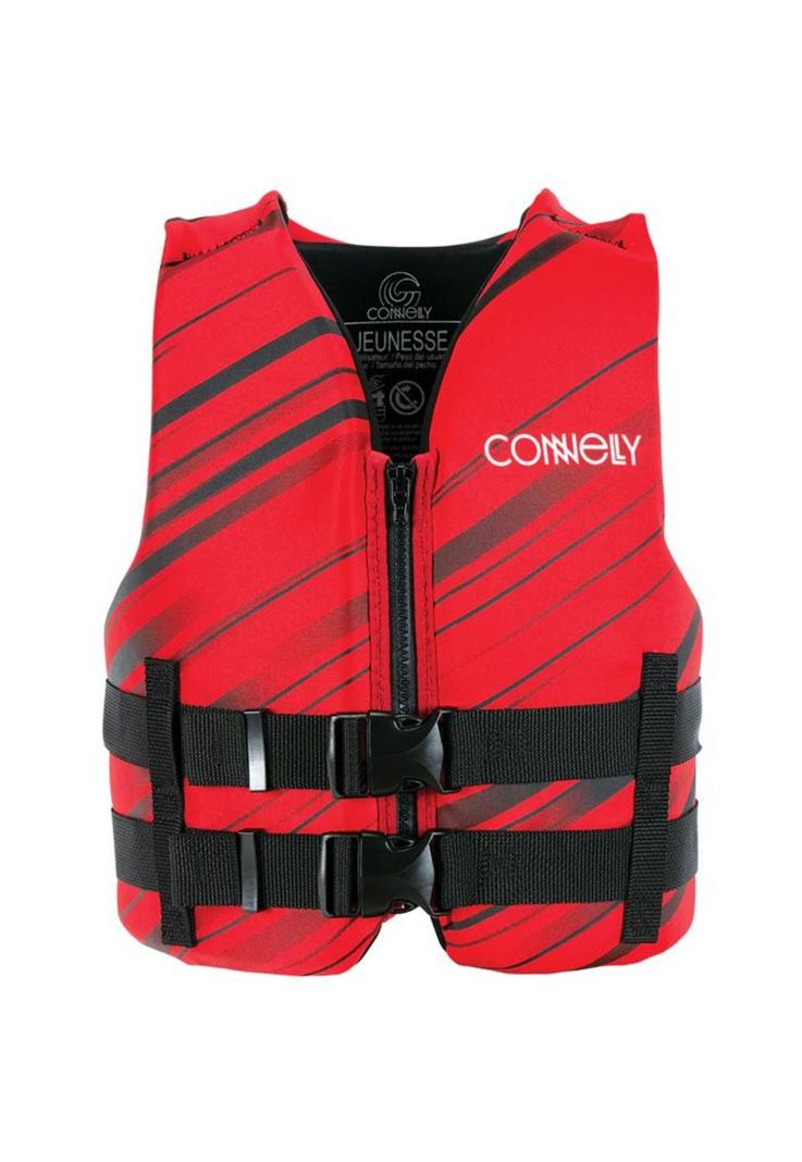 Connelly Chaleco Salvavidas Promo Neopreno Niños 25-40 kg Rojo-0