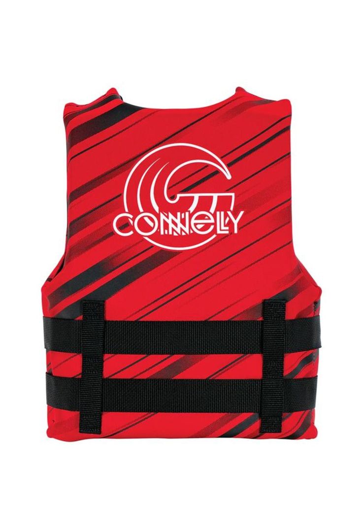 Connelly Chaleco Salvavidas Promo Neopreno Niños 25-40 kg Rojo-1