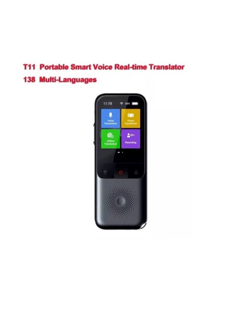 Traductor de Voz Inteligente T11, Internet, 138 Idiomas-2
