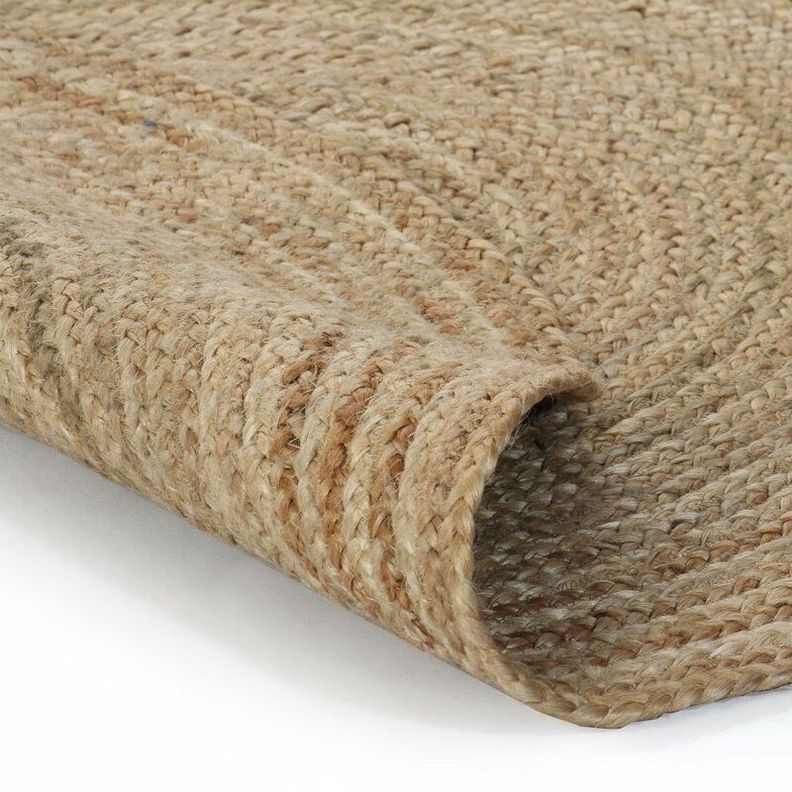 Alfombra Redonda Yute 120 cm Panaji-4