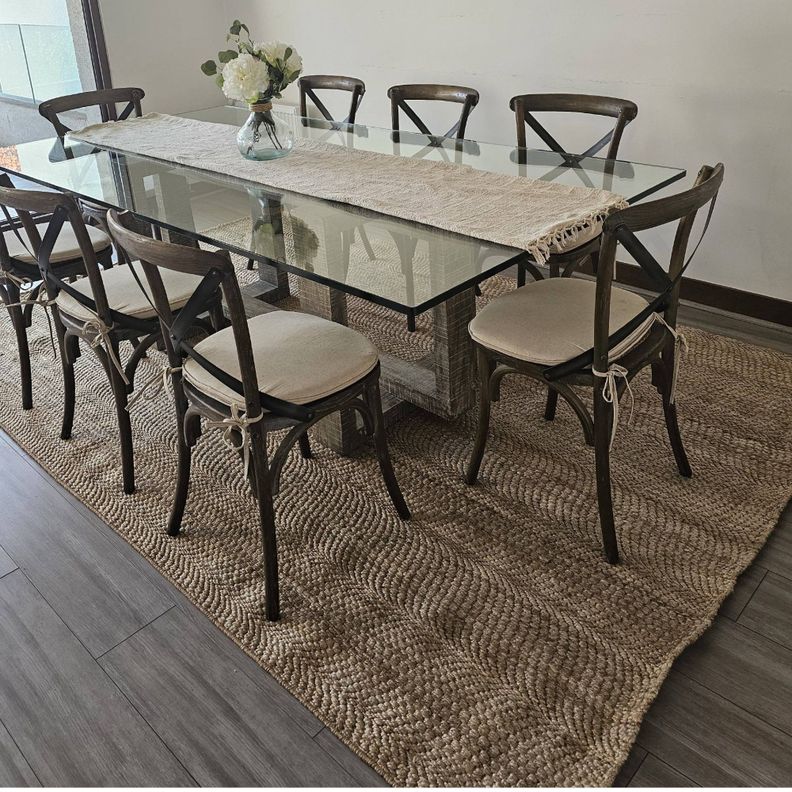 Alfombra Yute Salem 200 x 300 cm-1