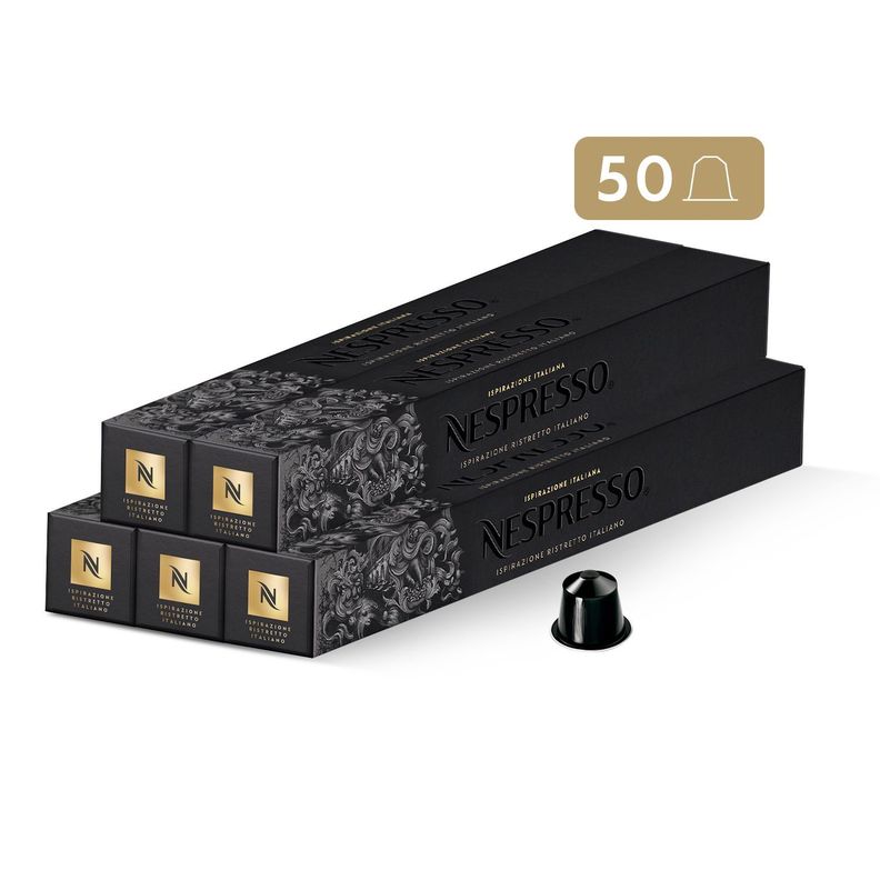 50 Cápsulas De Café Nespresso Ristretto Italiano-0