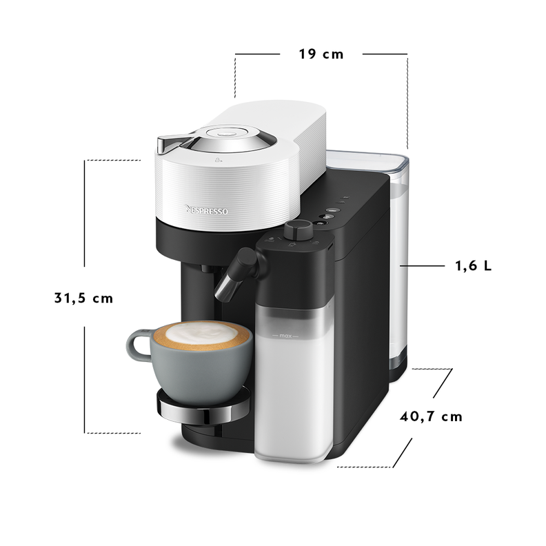 Cafetera de Cápsulas Nespresso Vertuo Lattissima-5