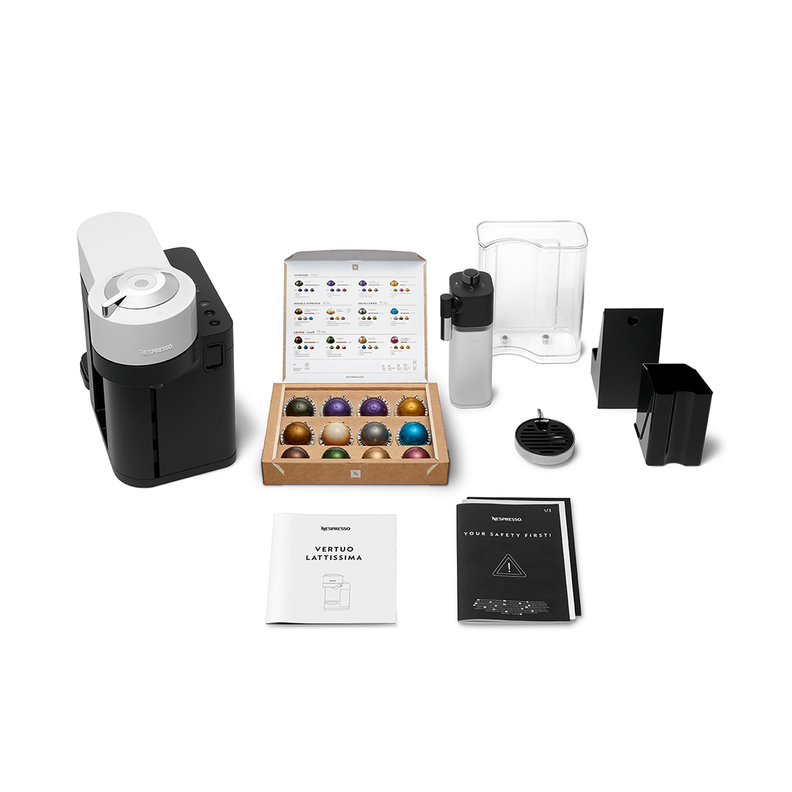 Cafetera de Cápsulas Nespresso Vertuo Lattissima-6
