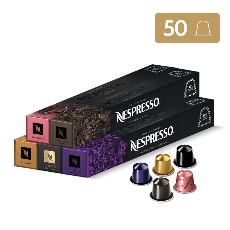 50 Cápsulas De Café Nespresso Pack Favoritos-0