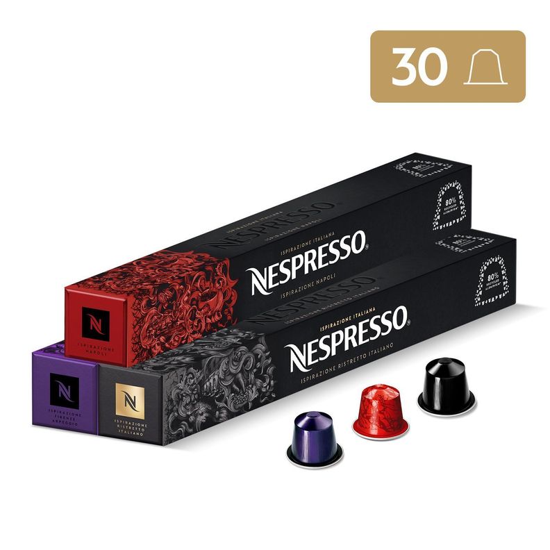 30 Capsulas De Cafe Nespresso Pack Intenso