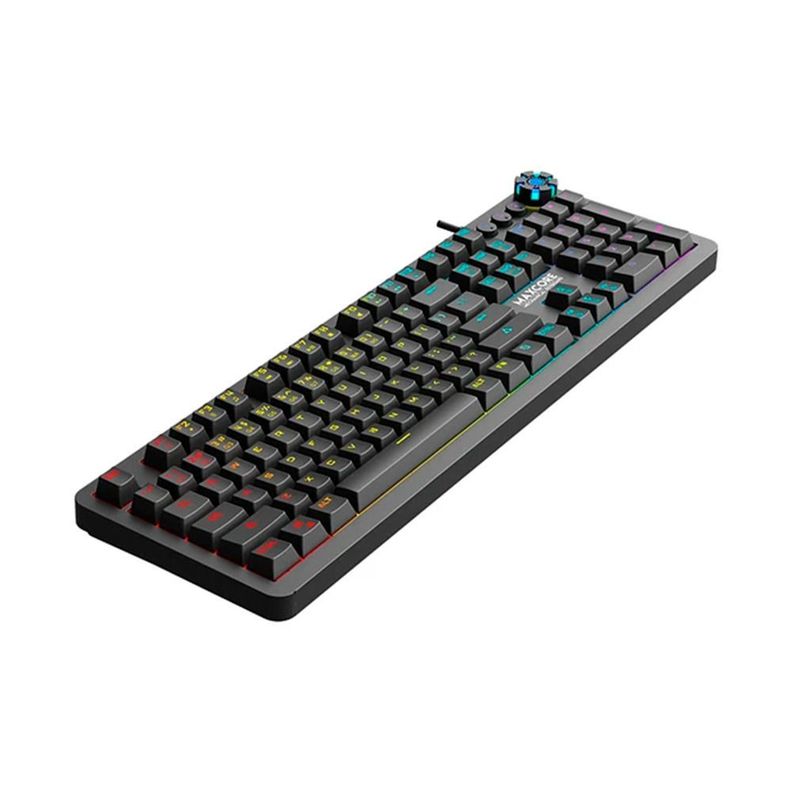 Teclado Gamer Mecánico Max Core MK852 Black, full antighost-3
