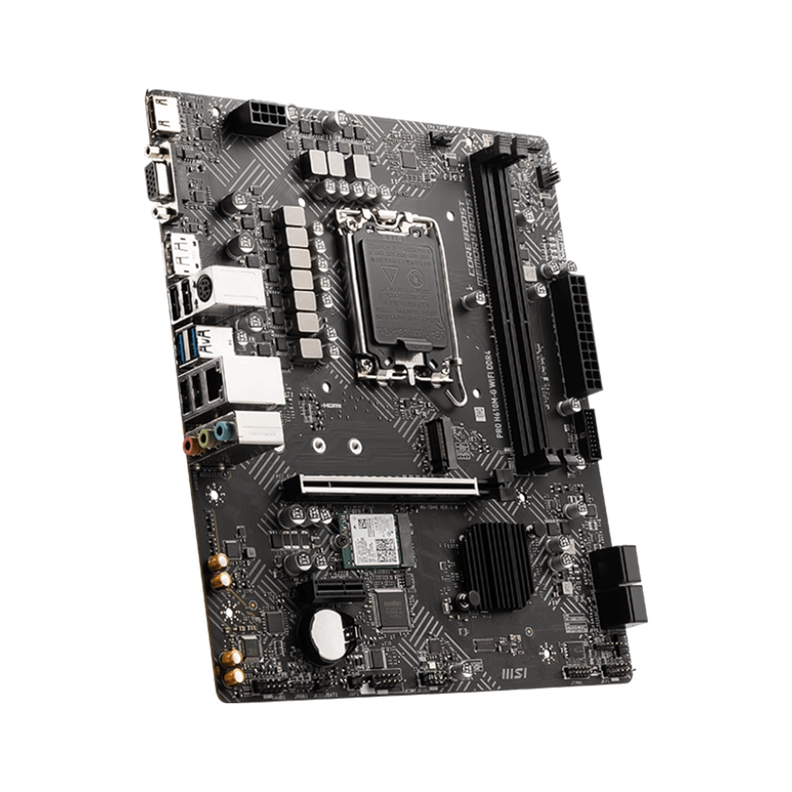 Placa Madre MSI PRO H610M-G WIFI, LGA 1700, DDR5, mATX-1
