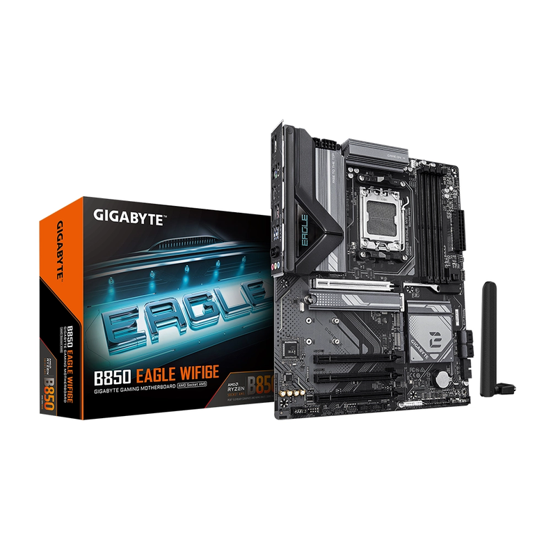 Placa Madre Gigabyte B850 EAGLE WIFI6E, AMD B850 AM5, DDR5-1