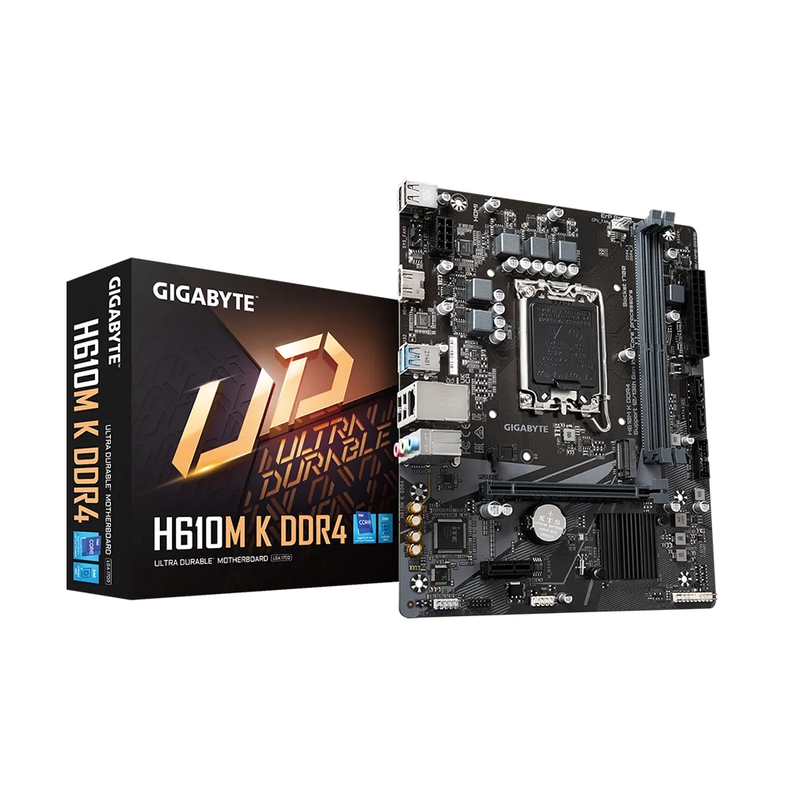 Placa Madre Gigabyte H610M K DDR4, LGA1700, M.2, Micro-ATX-0