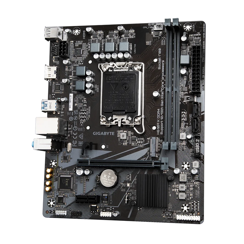 Placa Madre Gigabyte H610M K DDR4, LGA1700, M.2, Micro-ATX-1