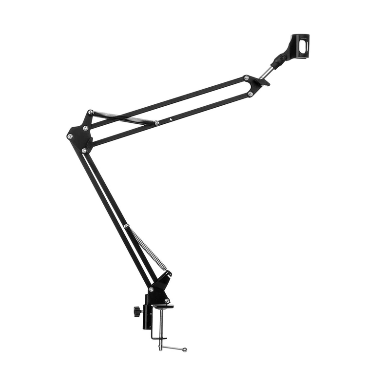 Brazo Soporte De Micrófono Ajustable Atril Metalico-0